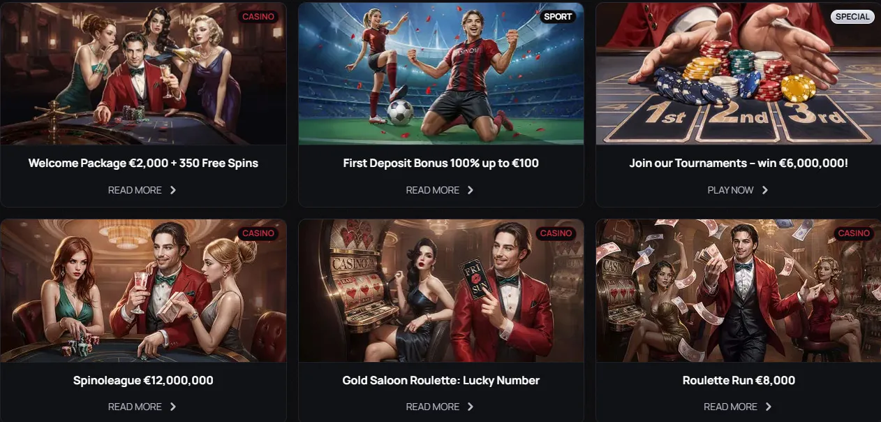 Casinova Casino en direct — Données clés Casinova Casino en direct — Données clés